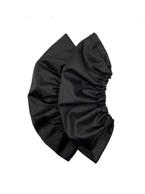 Бахилы многоразовые взрослые NESU «Макси» с сумкой, чёрный фото 1