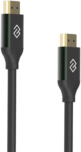 Кабель аудио-видео Digma HDMI (m)/HDMI (m) 1.5м. феррит.кольца позолоч.конт. черный (D-HDMI-V2.1-1.5M) фото 1