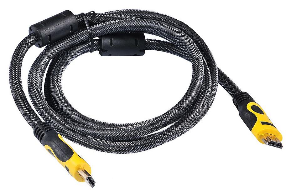 Кабель аудио-видео Buro HDMI 1.4 HDMI (m)/HDMI (m) 1.8м. (HDMI 19M-19M BRAID) фото 1