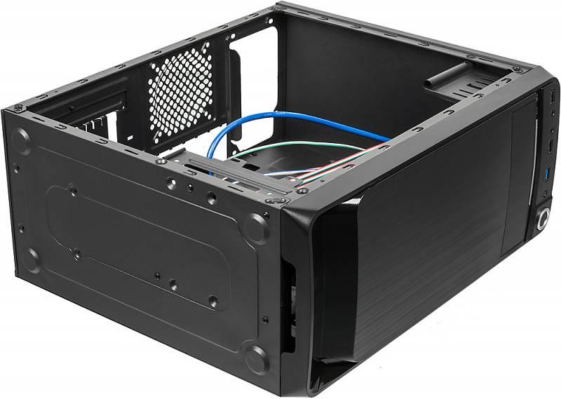 Корпус Accord E-01 черный без БП ATX 1x80mm 1x92mm 2x120mm 2xUSB2.0 1xUSB3.0 audio фото 7