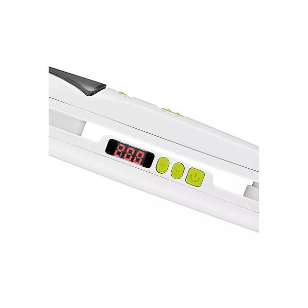 Выпрямитель для волос Kitfort КТ-3227-2 бело-салатовый фото 2