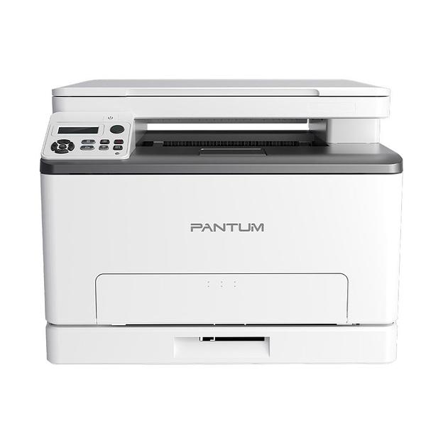 Лазерное многофункциональное устройство Pantum CM1100DN, P/C/S, Color laser, A4, 18 ppm, 1200x600 dpi, 1 GB RAM, Duplex, paper tray 250 pages, USB, LAN, start. cartridge 1000/700 pages (CM1100DN) фото 1