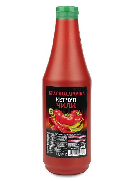 Кетчуп «Чили» Краснодарочка, 900 г, опт фото 1