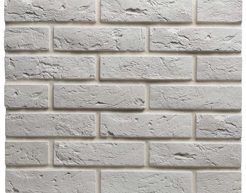 Декоративный кирпич «Углич» цвет белый фото 1