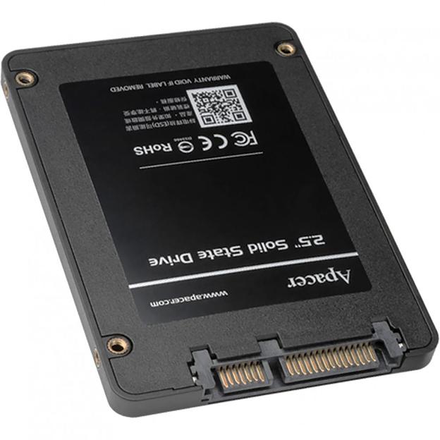 Твердотельный накопитель Apacer SSD PANTHER AS340 480Gb SATA 2.5" 7mm, R550/W520 Mb/s, IOPS 30/96K, MTBF 1,5M, 3D TLC, 280TBW, Retail (AP480GAS340G-1) (AP480GAS340G-1) фото 3