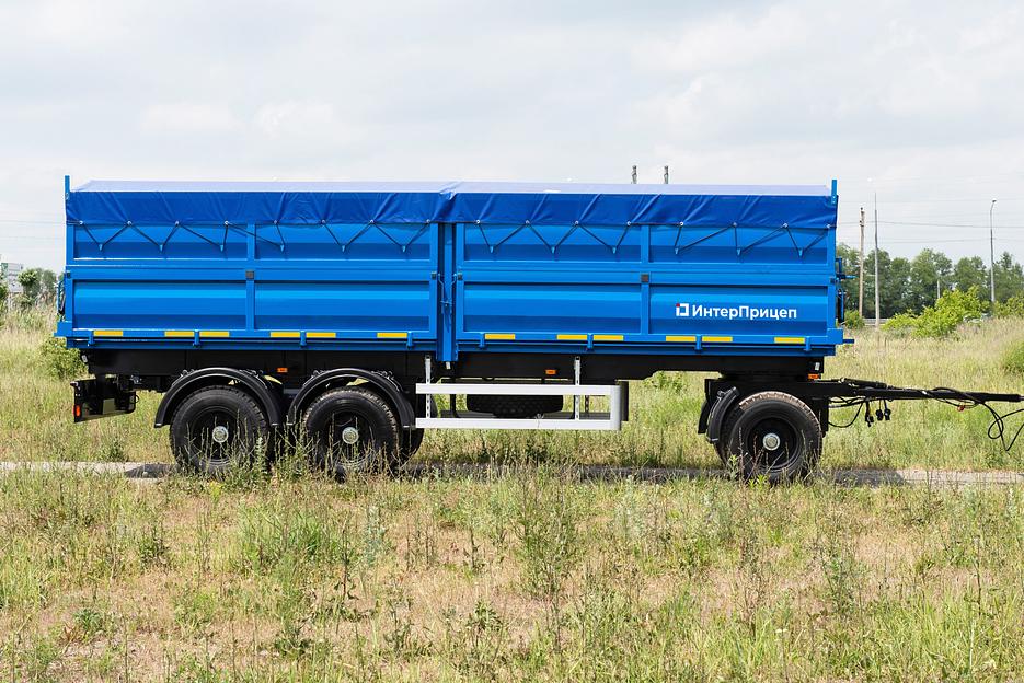 Прицеп самосвальный трехосный фото 6