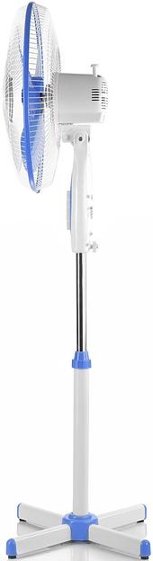 Вентилятор напольный Centek CT-5015 40Вт скоростей:3 синий фото 3