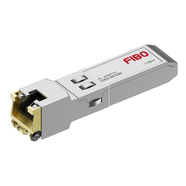 Трансивер FIBO FT-S10-RJ45 SFP+ модуль RJ45, 10G, 30м, cat 5E фото 1