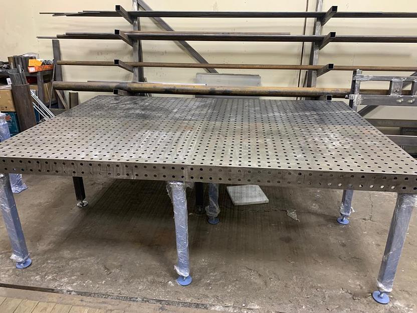 Сварочный стол 2000×1000×100 фото 3