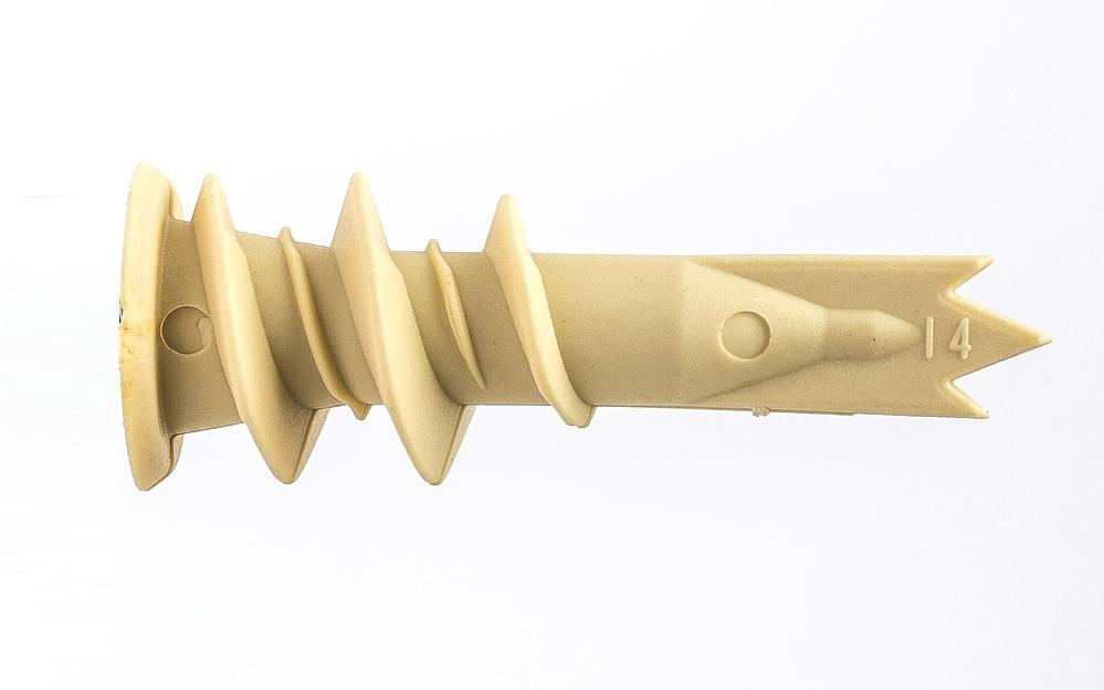 Анкер для гипсокартона PBA 14х39 без шурупа (200шт) фото 1