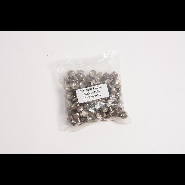 Нагрузка F, 75 Ом, SNR, 100шт фото 2