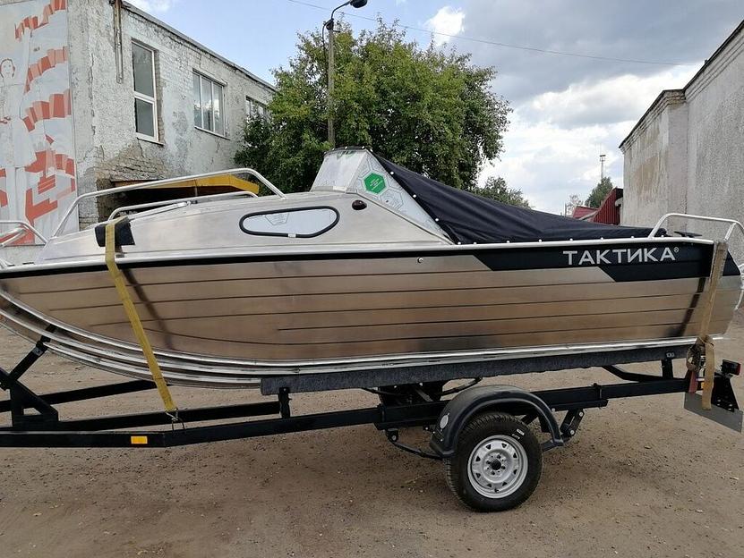 Алюминиевый каютный катер Тактика 530 Cruise, 530*190*90 см фото 2