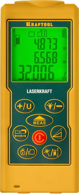 KRAFTOOL Laser-Kraft, 70 м, лазерный дальномер (34760) фото 1