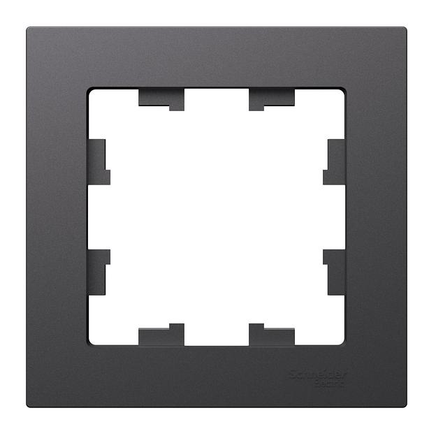 ATLASDESIGN 1-постовая РАМКА, БАЗАЛЬТ фото 2