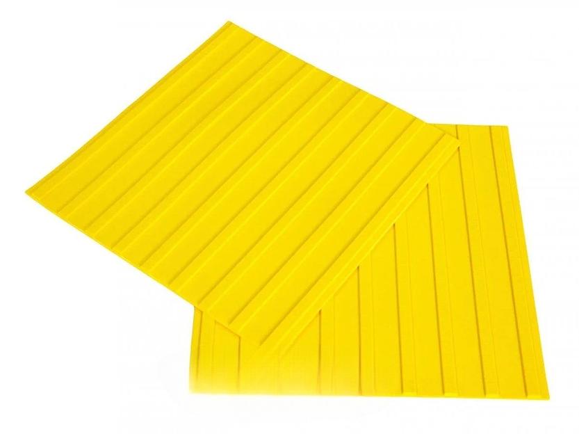 Тактильная плитка ПВХ 500х500 направляющая ОПТ фото 3