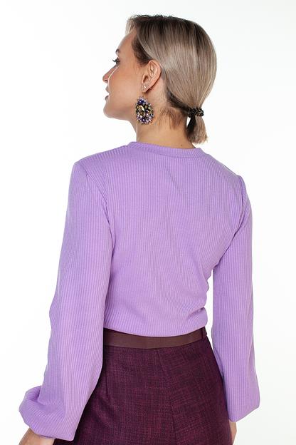 Джемпер женский  4151/09/Сиреневый  фото 5