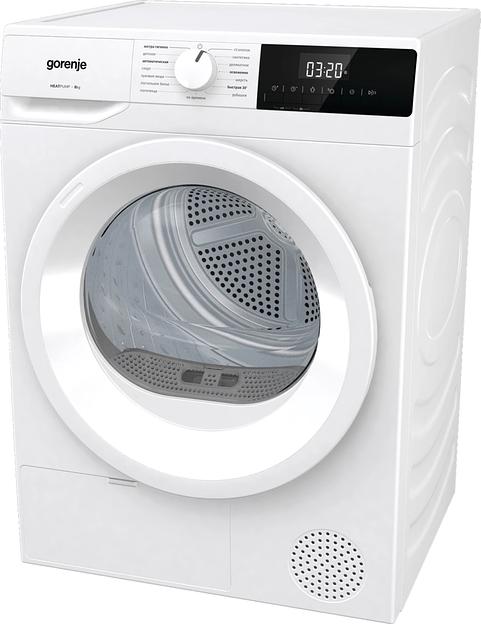Сушильная машина Gorenje DHNE82/C кл.энер.:A++ макс.загр.:8кг белый фото 4