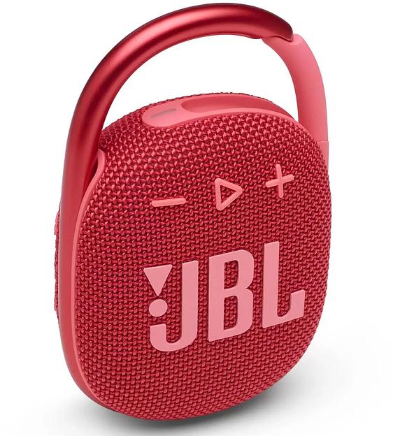 Колонка порт. JBL Clip 4 красный 5W 1.0 BT 15м 500mAh (JBLCLIP4REDAM) фото 2