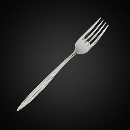 Вилка десертная Милан 18/10  3 мм 17 см. /1/12/300/ фото 1