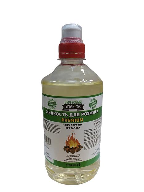 Жидкость для розжига «Берёзовый угольок» premium 0,5 л, опт фото 1