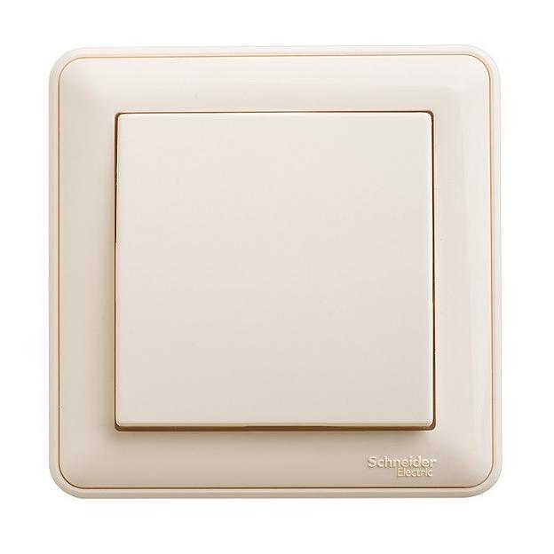 Systeme electric VS110-154-2-86 W59 1-клавишный ВЫКЛЮЧАТЕЛЬ, 10АХ, механизм, СЛОНОВАЯ КОСТЬ фото 1