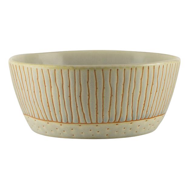 Салатник керамический Billibarri «Quaint Village» 16 см, бежевый ОПТ фото 1