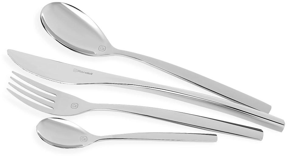 Набор столовых приборов Rondell Kerstin RD-245 набор из 24предм. стальной фото 1