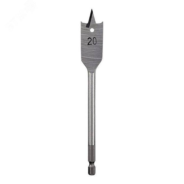 Сверло перовое по дереву 28х152 мм фото 1