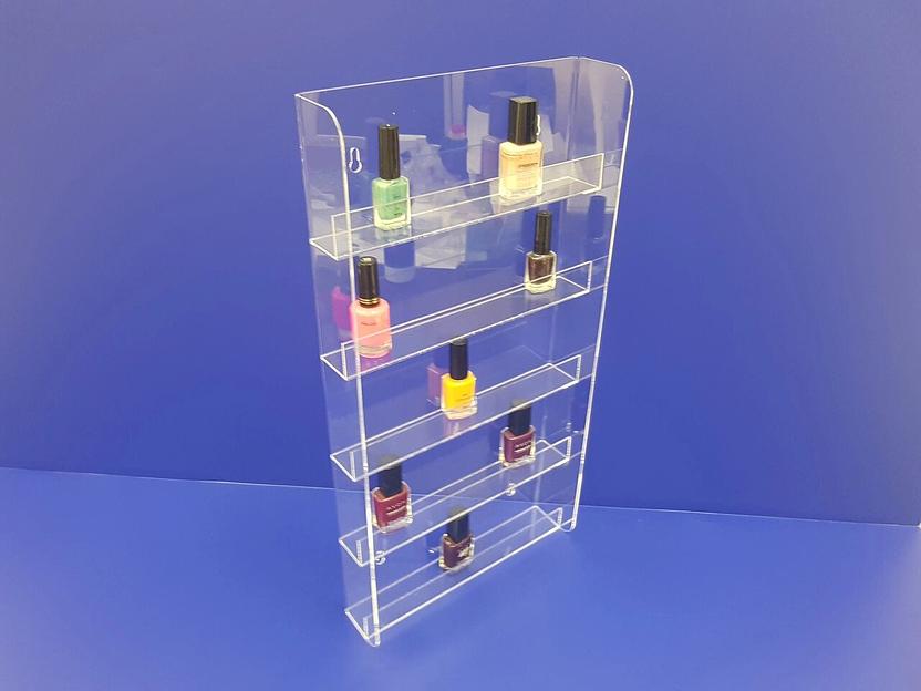 Полка для лаков подвесная маленькая. фото 2