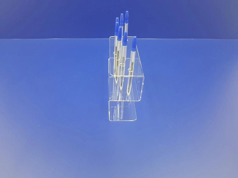 Подставка для ручек карандашей кистей 7 секции ( S-образные, место для логотипа) фото 2