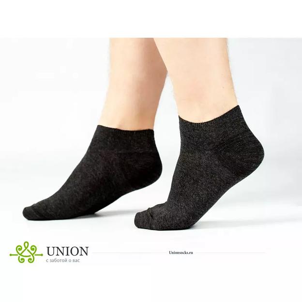 Носки мужские 10 пар «Антрацит спорт» ОПТ фото 1