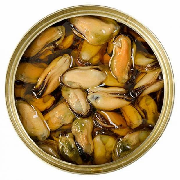 Мясо мидий очищенное в масле (от 200 до 300 штук) 1 кг ОПТ  фото 2