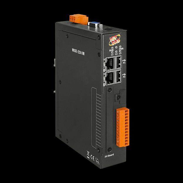 Программируемый контроллер IIoT на базе web-интерфейса, процессор 32-битный ARM, 2 x 10/100/1000 Base-TX (RJ-45), 4 Гб microSD, 1 x RS-232, 2 x RS-485, металический корпус. фото 1