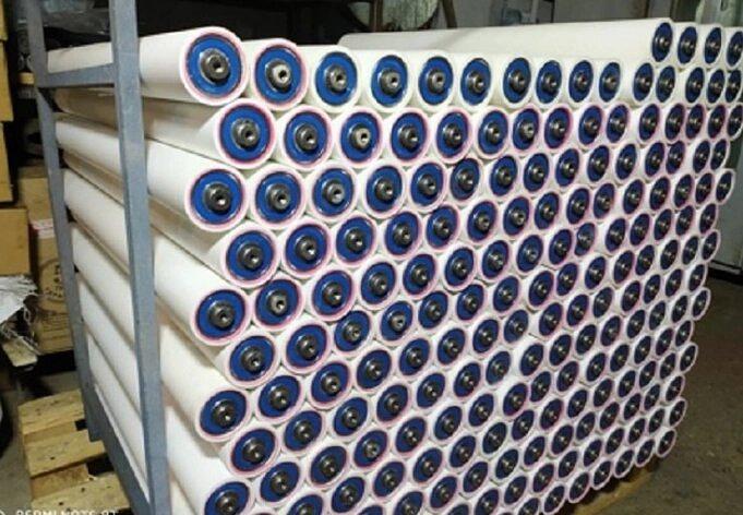 Ролики из пластика (полимера). Длина 750 мм, диаметр 40 мм фото 1