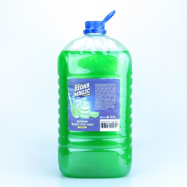 DIONA MAGIC жидкое крем-мыло Алоэ Вера ПЭТ 5л фото 1