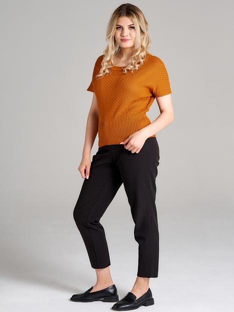 Кофта Вафелька терракотовый 46-48, 50-52, 54-56 ОПТ фото 5