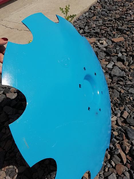 34910017SSC Диск Lemken Rubin 735x6 мм. 6 кв. отв. 13*13 мм на расстояние 195мм. Китай фото 1