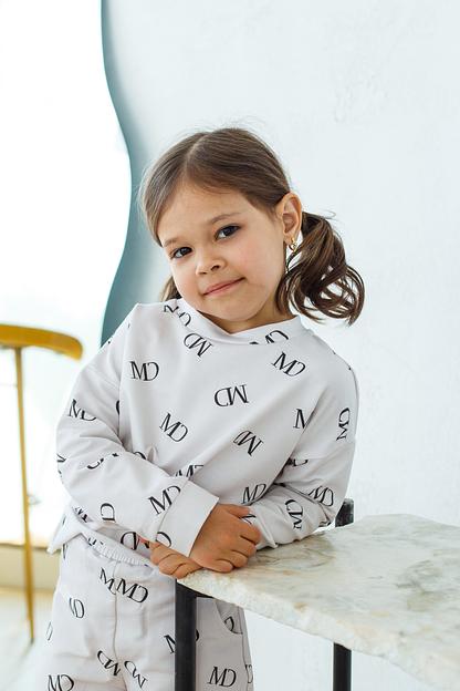 Свитшот MINI DI «Моника» MD на светло-бежевом, арт.810/50 ОПТ фото 2