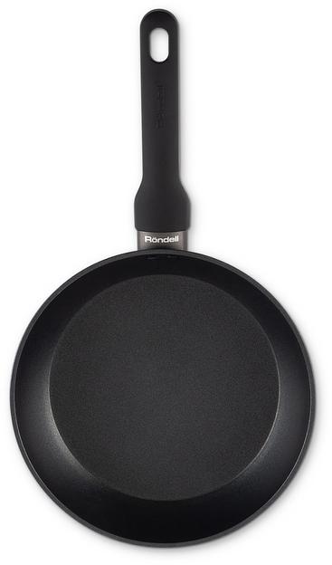 Сковорода Rondell Shell RDA-1926 круглая 26см покрытие: Xylan Plus ручка несъемная (без крышки) темно-серый фото 3
