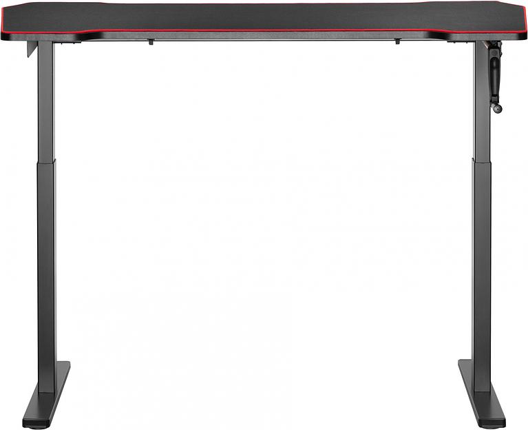 Стол для компьютера Cactus CS-MDL-BK столешница МДФ черный фото 5