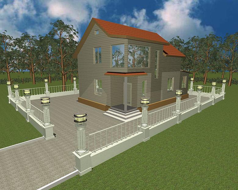 Коттедж 156 м² РП-211 под заказ фото 1