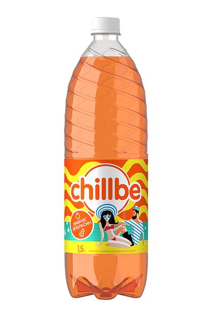 Лимонад Chillbe «Ананас-Апельсин» 1,35 л ОПТ фото 1