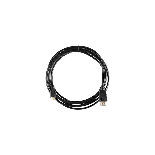 Кабель аудио-видео Buro mini-HDMI (m) - HDMI (m), 3м, черный [bhp-minhdmi-3] фото 1