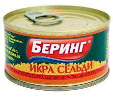 Икра сельди, Беринг, 125 г ОПТ фото 1