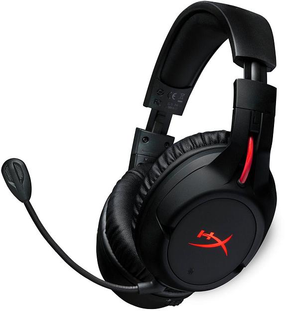 Наушники с микрофоном HyperX Cloud Flight черный (4P5H6AA) фото 1