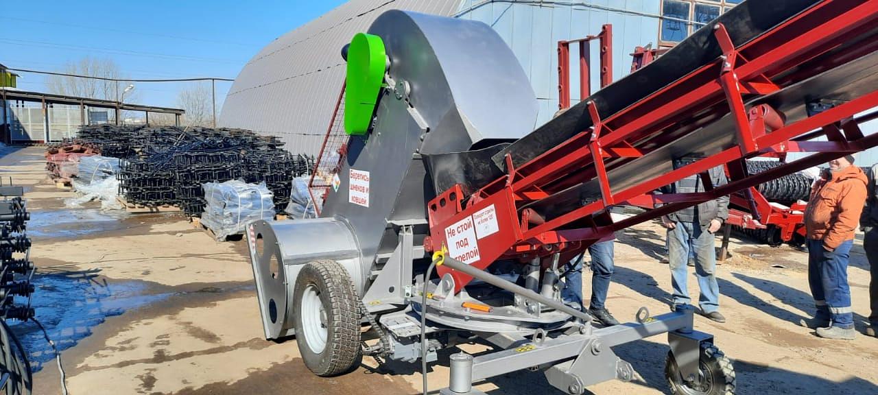 Погрузчик зерна и початков ковшовый шнековый КШП-6УМ фото 5