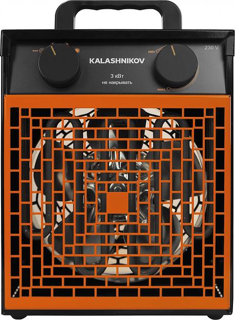 Тепловая пушка электрическая Kalashnikov KVF-E3-12 3кВт 1,5/3 фото 5