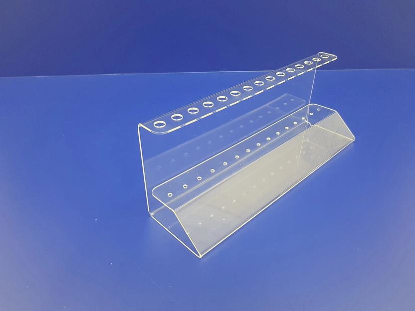 Подставка для ручек карандашей кистей 15 секции.(вертикальное размещение, место для логотипа) фото 4