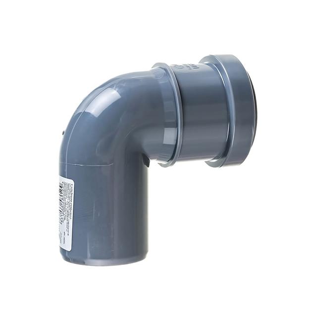 Отвод канализационный 87.5 град. 50 фото 1