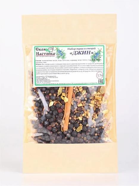 Набор трав и специй для настаивания Своя Настойка «Джин» 40 г ОПТ фото 1